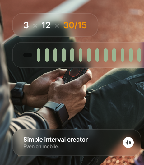 Manage your workouts.